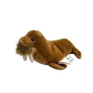 1999 Ty Beanie Baby Paul the Walrus 8" Plush Toy Tags